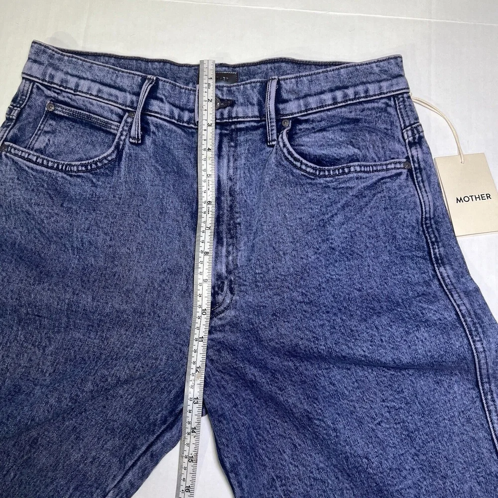 MOTHER The Desperado Heel Jeans In Paisley Purple Size 31 NWT - Picture 15 of 16